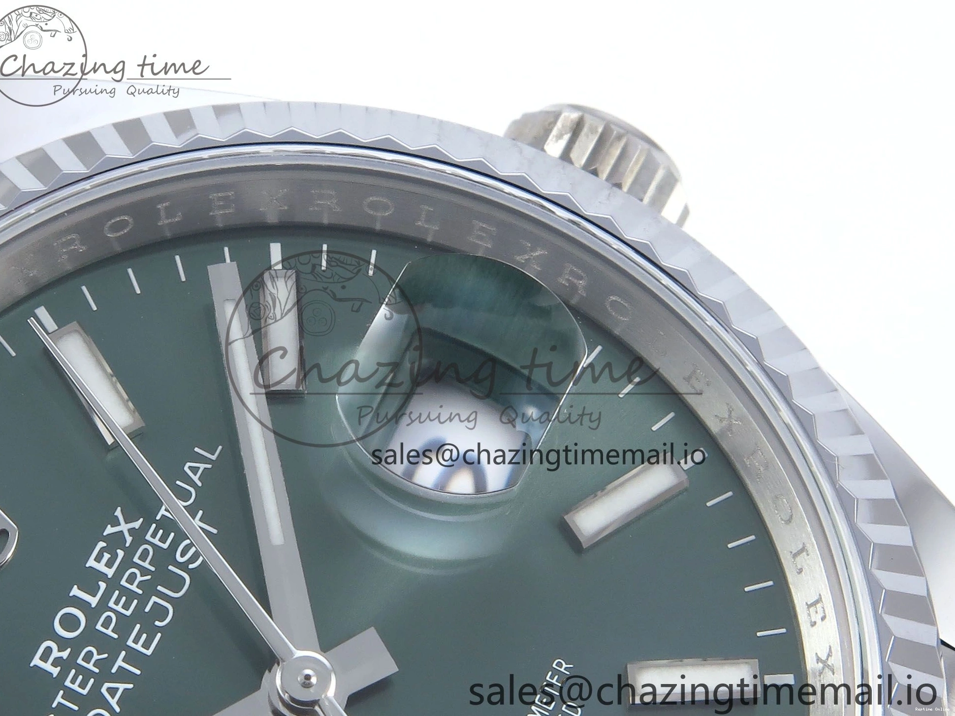 0118 DateJust 36 126234 QF+ 1:1 Best Edition 904L Steel Green Stick Dial on SS Jubilee Bracelet VR Soft 925